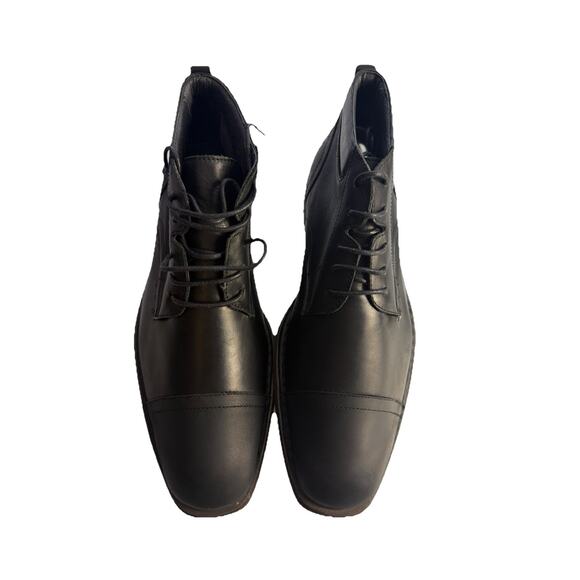 Pikolinos Men’s Black Leather Cap Toe Ankle Boots Size 8 main image 5